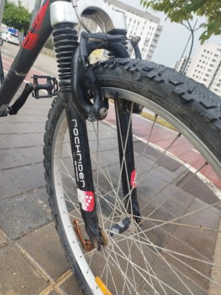 Bicicleta Rockrider Doble Suspensión 26