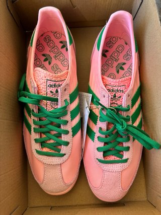 Adidas Gazelle Rosa y Verde