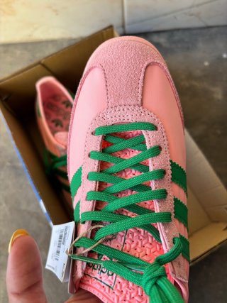 Adidas Gazelle Rosa y Verde