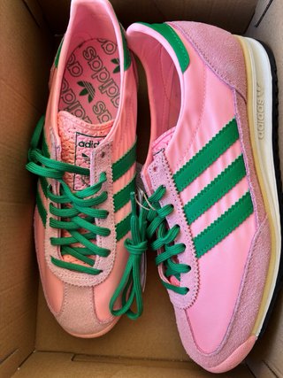 Adidas Gazelle Rosa y Verde