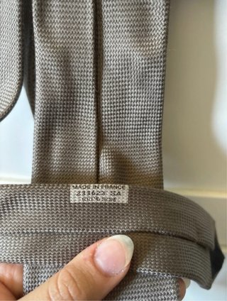 Cravatta Hermès Marrone