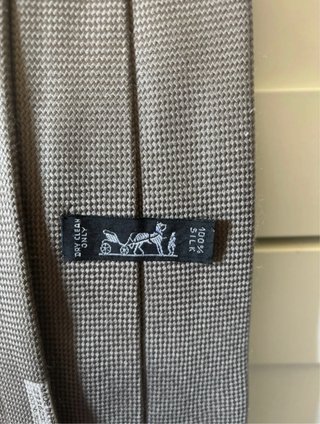 Cravatta Hermès Marrone