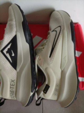 Zapatillas Nike Trail Running GTX Beige/Negro