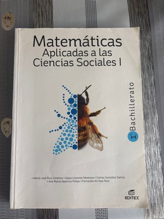 Matemáticas aplicadas a las Ciencias Sociales I...