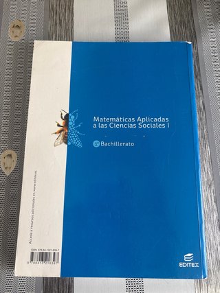 Matemáticas aplicadas a las Ciencias Sociales I...