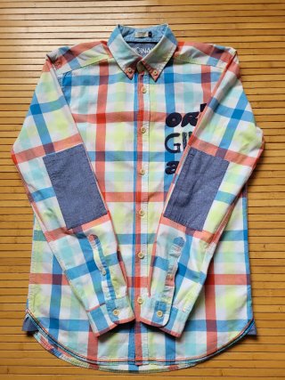 Camisa cuadros multicolor Jack & Jones Talla S