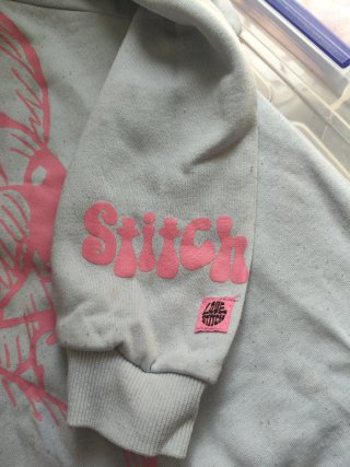 Sudadera Stitch azul y rosa