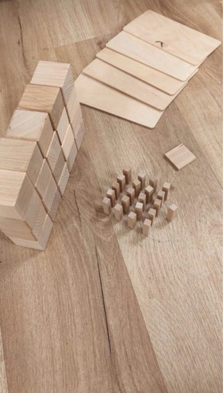 Just Blocks | 47 bloques de madera construcción