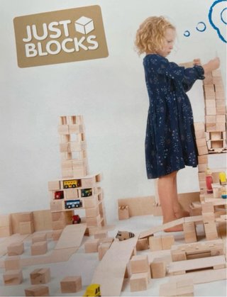 Just Blocks | 47 bloques de madera construcción