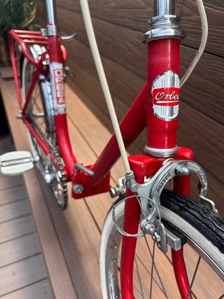 Bici Orbea Clásica Vintage Roja