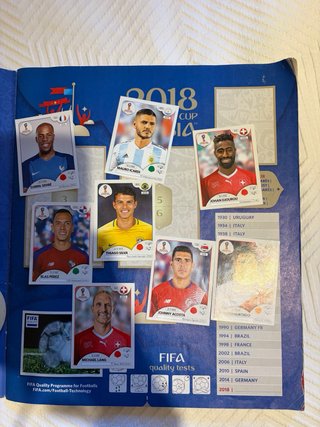 Álbum Rusia 2018 FIFA Oficial Panini
