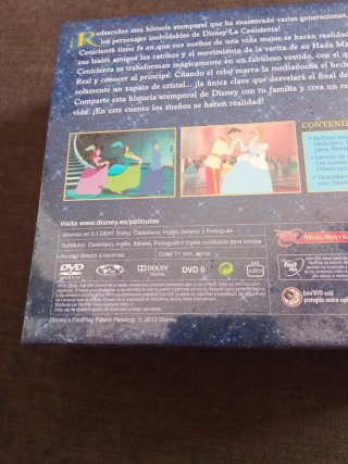 DVD La Cenicienta Edición Diamante Disney