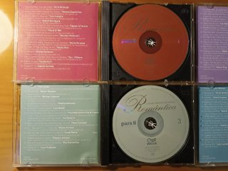 Lote Colección 4 CDs Romántica Para Ti
