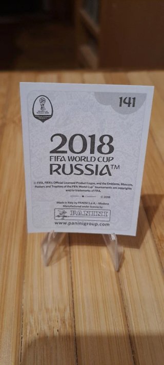Cromo Sergio Busquets Mundial Rusia 2018 #141