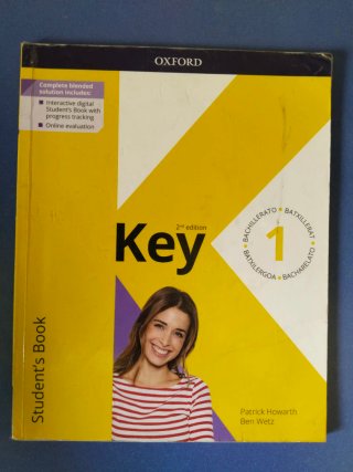 Libros Key Oxford 1º bachillerato