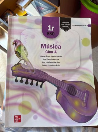 Libro Música 1r ESO - Clau A