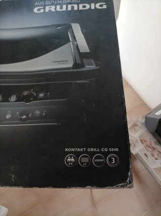 Grundig Parrilla Eléctrica