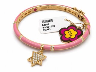 Pulsera Lauren G Adams Rosa y Dorada