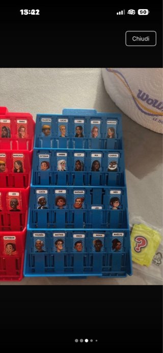Indovina Chi? Hasbro Gioco da Tavolo completo