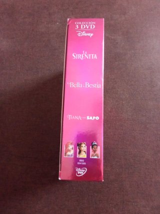 Colección 3 DVD Disney Princesas Español. Precinta