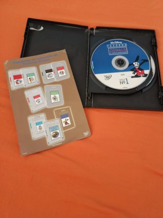 DVD Oswald el Conejo Afortunado Tesoros Disney.
