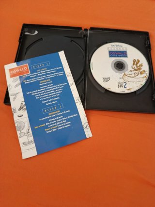 DVD Oswald el Conejo Afortunado Tesoros Disney.