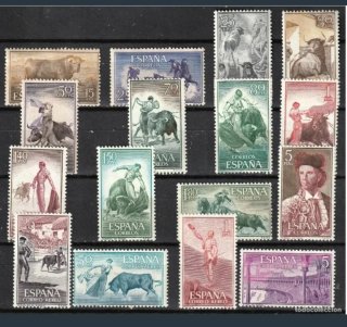 Sellos España Toros 1960