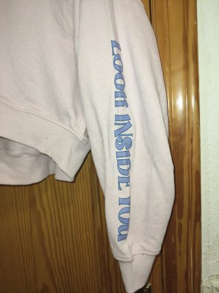Sudadera Inside Rosa Talla S