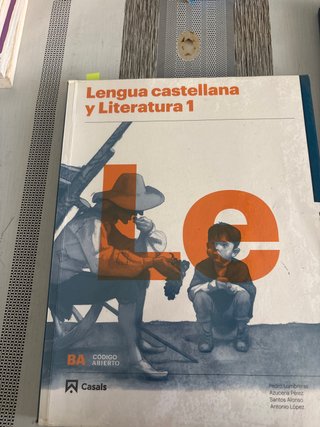 Lengua castellana y literatura 1, Le Bachillerato