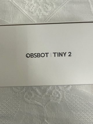 OBSBOT Tiny 2 Webcam 4K PTZ IA