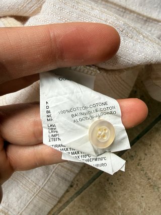 Camisa Manga Corta Italiana