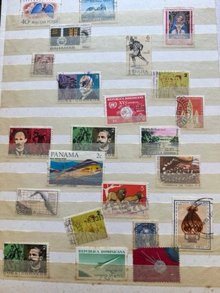 Lote de sellos de España y otros países
