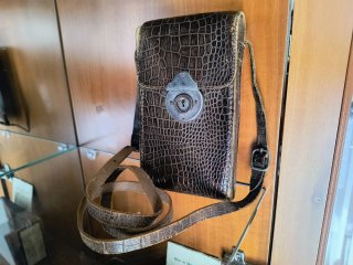 Funda antigua para cámara fuelle