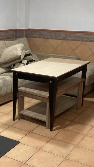 Mesa camilla madera 1,20 x 0,70