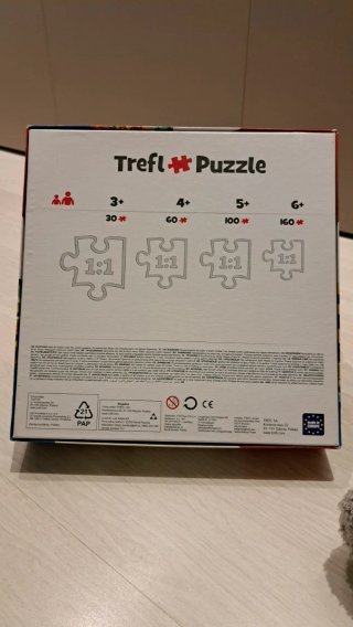 Puzzle Patrulla Canina Trefl 3+1