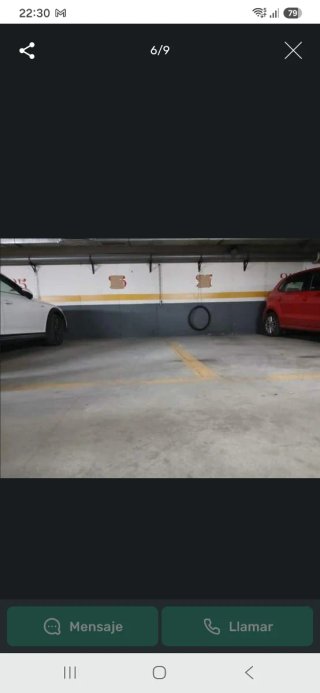 ALQUILO PLAZA DE GARAJE PARA MOTO Y/O BICICLETAS