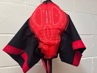 Culote Castelli Ciclismo Negro y Rojo. Talla S