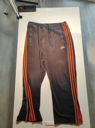 Chándal Adidas Retro Gris y Naranja
