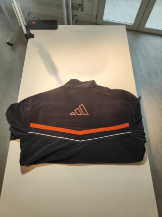 Chándal Adidas Retro Gris y Naranja