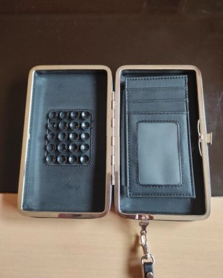Monedero/Tarjetero Floral