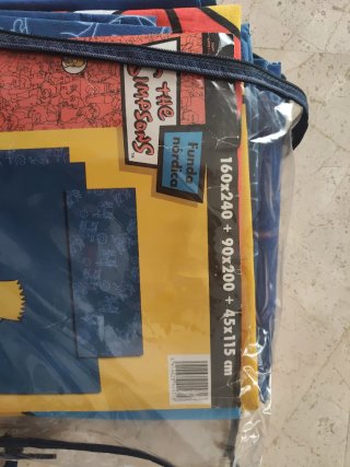 Funda Nórdica Simpsons 160x240