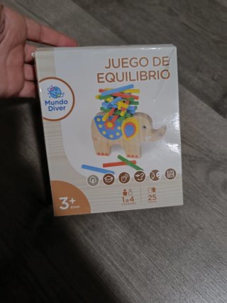 Juego de Equilibrio Elefante Mundo Diver