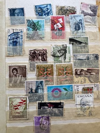 Lote de Sellos Variados España y Cuba.