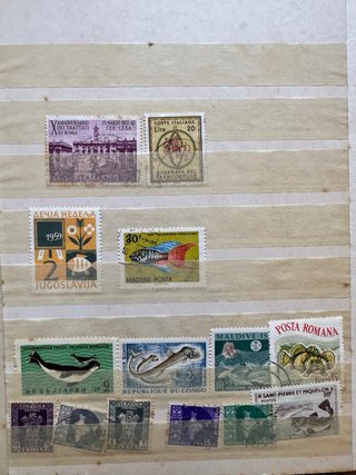 Lote de Sellos Variados España y Cuba.
