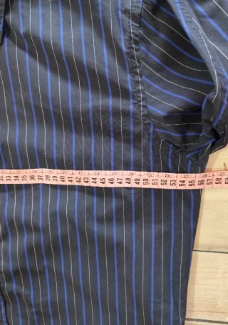 Camisa Tommy Hilfiger Rayas Azul Hombre Talla M