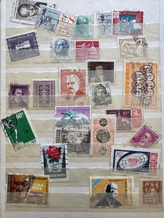 Lote de sellos de varios países