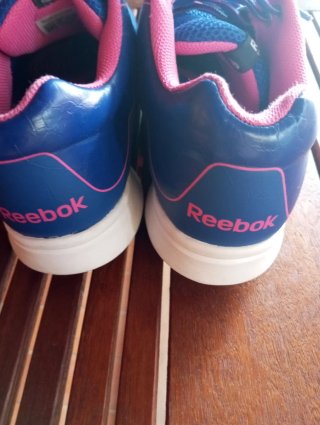 Reebok Easy Tone Zapatillas Azul y Rosa