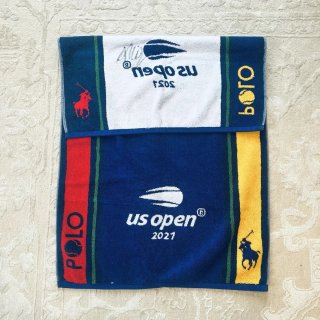 Asciugamano Polo US Open 2021 autografato Medvedev