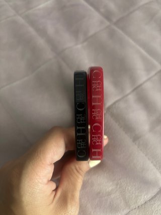 Pulsera CH Carolina Herrera Negra y Roja