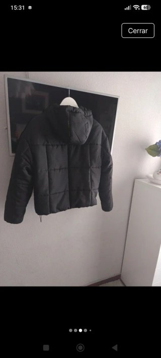 Cazadora negra Nike con capucha.Original